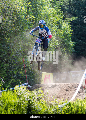 Campionato del Mondo di Mountain-bike giugno 2013, Nevis range, Scozia. Foto Stock