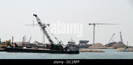 Diga chiamato Progetto MOSE nel mare Adriatico 12 Foto Stock