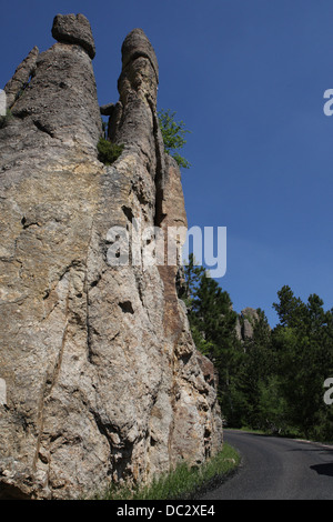 Needles Highway Foto Stock