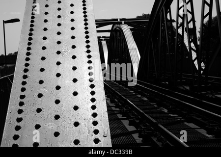 Barnes ponte ferroviario, Barnes, London, Regno Unito Foto Stock