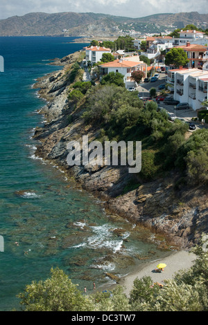 Spiaggia LA SELVA COSTA BRAVA Catalogna SPAGNA Foto Stock