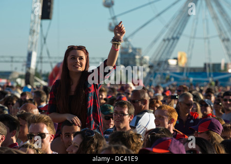 Andare locale, Regno Unito il più grande mai celebrazione del volontariato e i primi Giochi Olimpici e Paralimpici evento legacy, Londra 19 Luglio 2013 Foto Stock