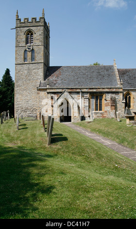 Chiesa di St Peters Welford on Avon Warwickshire England Regno Unito Foto Stock