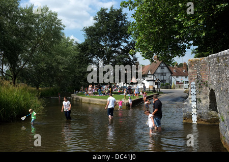 Eynsford villaggio e parrocchia civile in sevenoaks distretto di Kent REGNO UNITO 2013 Foto Stock