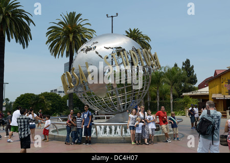 Universal Studios di ingresso, Hollywood, CA Foto Stock