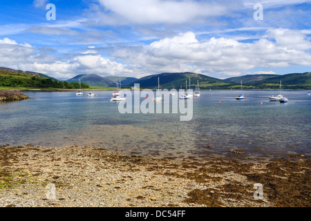 Porto Bannatyne sull'Isle of Bute Scozia UK Foto Stock