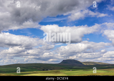 Pen y Gand Hill nel North Yorkshire, Nord Ovest Inghilterra. Yorkshire Dales National Park. YDNP Foto Stock