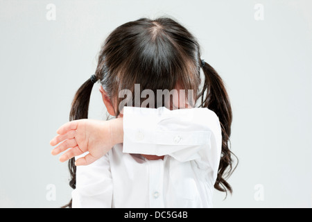 Immagine ravvicinata di una ragazza piange Foto Stock Immagine ravvicinata di una ragazza piange Foto Stock