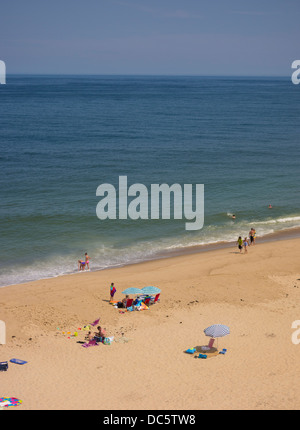 CAPE COD, Massachusetts, STATI UNITI D'AMERICA - cresta bianca spiaggia vicino alla città di Wellfleet. Foto Stock