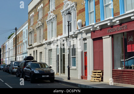 Portland Road W11, Holland Park, London, Regno Unito. Foto Stock