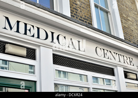 Un centro medico in Bayswater, Londra, Regno Unito. Foto Stock