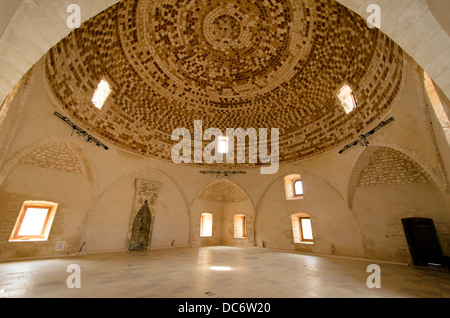 Moschea del Sultano Ibrahim Han della fortezza veneziana di Rethymnon - Crete, Grecia Foto Stock