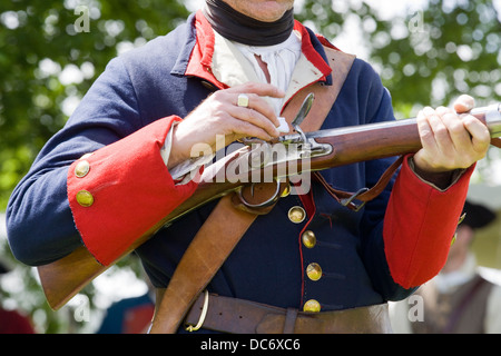 L esercito francese durante la guerra civile americana Foto Stock