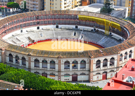 Il Bullring in Malaga, Andalusia, Spagna Foto Stock