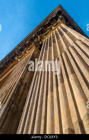 Pietra miliare del Palazzo di Blenheim Foto Stock