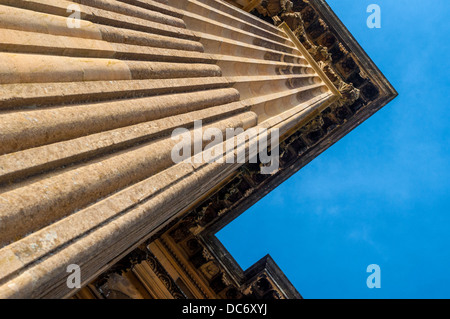 Pietra miliare del Palazzo di Blenheim Foto Stock