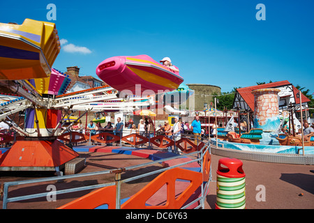 Dymchurch Amusement Park High Street Dymchurch Kent REGNO UNITO Foto Stock