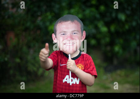 Wayne Rooney Mask Foto Stock