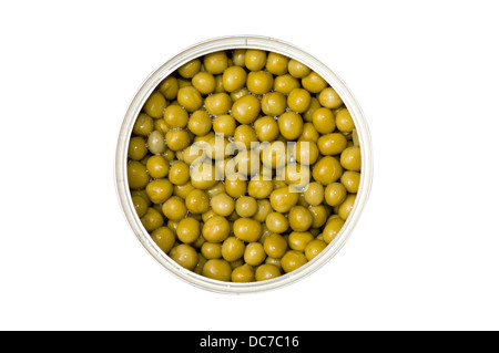 Possibile di legume stagnato isolato su bianco con il percorso Foto Stock