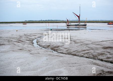 Thames chiatta a vela Foto Stock