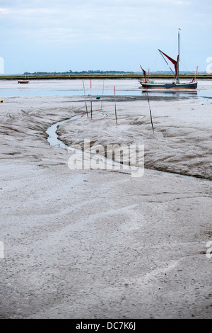 Thames chiatta a vela Foto Stock