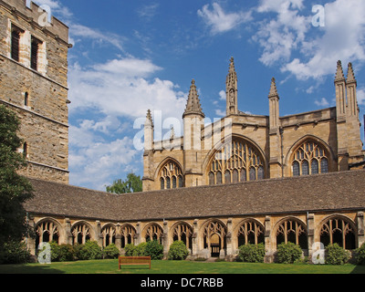 Nuovo collegio chiostri, Oxford University Foto Stock