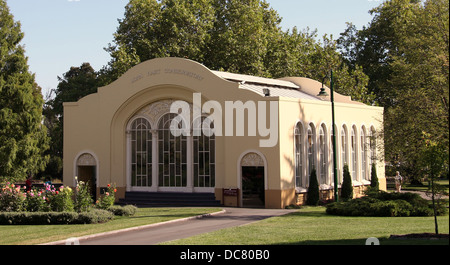John Hart conservatorio in Launceston City Park Foto Stock