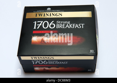 Twinings 1760 forte tè colazione Foto Stock