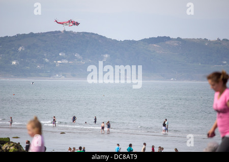 Coast Guard elicottero a Bray Display aria, 2013. Foto Stock