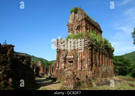 Tempio di rovinare il mio figlio complesso in Vietnam Foto Stock