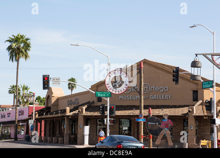 La Città Vecchia di Scottsdale, Arizona Foto Stock