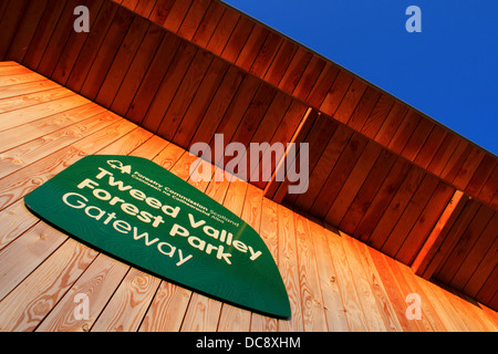 Glentress Peel Facility, Scottish Borders Foto Stock