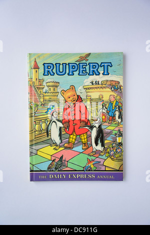 Daily Express Rupert Bear n° annuale42. 1977, Surrey, England, Regno Unito Foto Stock