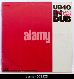 UB40 - Present Arms in Dub, 1981 album remix su DEP International - solo per uso editoriale Foto Stock