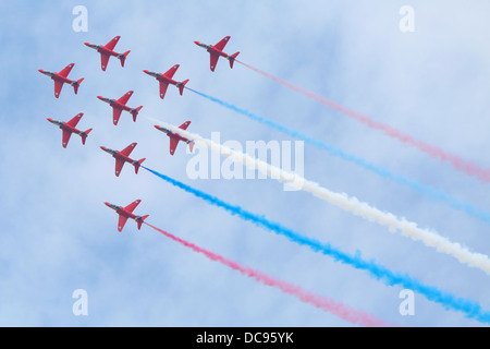 Frecce rosse Foto Stock