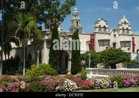 MINGEI MUSEO INTERNAZIONALE PLAZA DE PANAMA Balboa Park di San Diego California USA Foto Stock