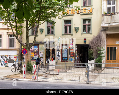 Lichtblick Kino, cinema esterno, piccolo vecchio teatro tradizionale e teatro, Kastanienallee 77, Mitte, Berlino, Germania Foto Stock