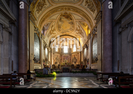 Basilica di Santa Maria degli Angeli e dei martiri, Santa Maria degli Angeli e dei martiri, Roma, Italia Foto Stock