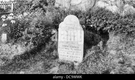 John Brown's grave a nord Isola d'Elba, New York, 1896 Foto Stock