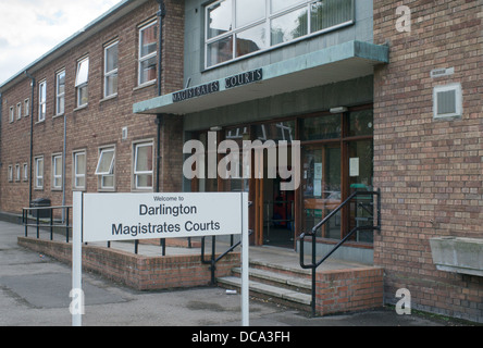 Darlington magistrati tribunali, Co. Durham, England, Regno Unito Foto Stock