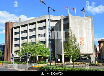 Woking Borough Consiglio Civic Offices, Victoria Way, Woking, Surrey, England, Regno Unito Foto Stock