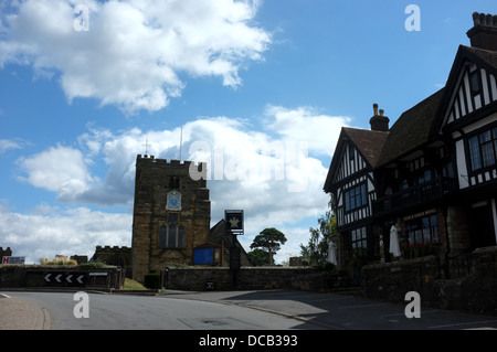 Villaggio gouldhurst nel Kent sul weald sud est dell' Inghilterra Regno Unito 2013 Foto Stock