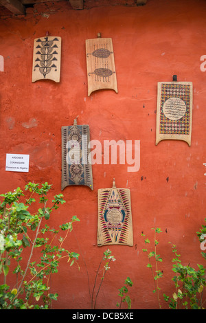 Islamico nigeriano schede di preghiera, "Ardoises', di Fulani, Hausa, o i Kanuri origine. Foto Stock