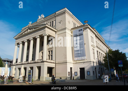 Teatro dell'Opera Nazionale edificio centro di Riga Lettonia gli Stati Baltici nord europa Foto Stock