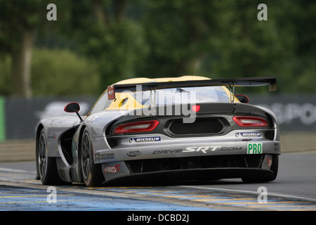 SRT Viper alla 24 Ore di Le Mans, 2013 Foto Stock