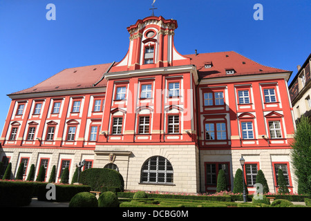 Ossolinski National Bibliothek, ex Matthiasstift, Wroclaw, Bassa Slesia, Polonia, Europa Foto Stock