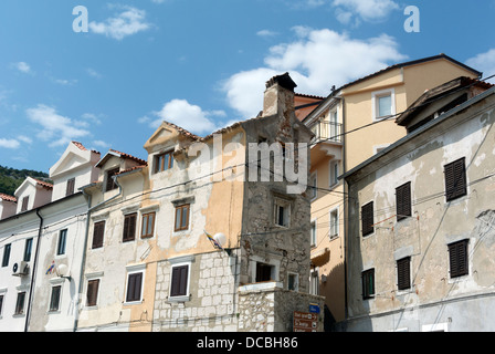 La città portuale di Bakar, nel litorale croato, Croazia, Europa Foto Stock