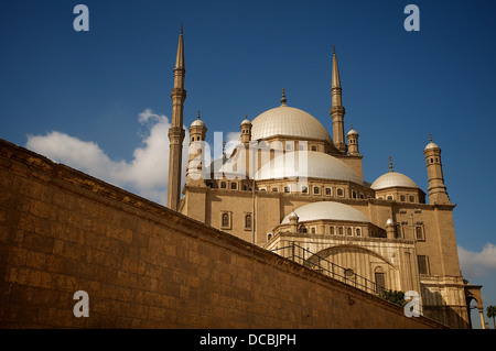 La tomba di Mohammed Ali, noto anche come la Cittadella del Cairo in Egitto. Foto Stock