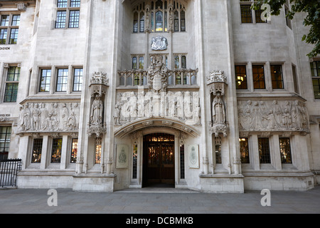 La corte suprema del Regno unito Londra Inghilterra REGNO UNITO Foto Stock