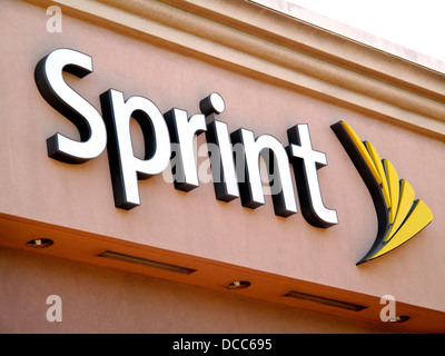 Sprint Corportation store accedi a San Jose, California Foto Stock
